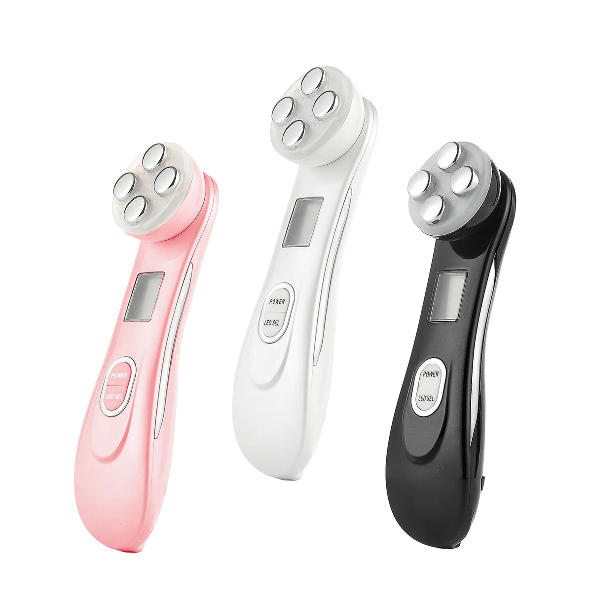 5 In 1 Home Facial Beauty Device Mesotherapy Electroporation RF Radio Frequency Facial LED Photon Skin Care Beauty Device Face Lifting Tighten